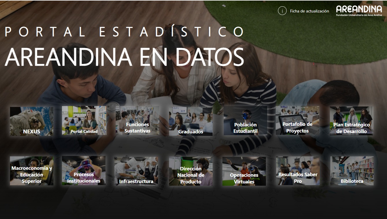 Portal Estadístico Areandina en Cifras