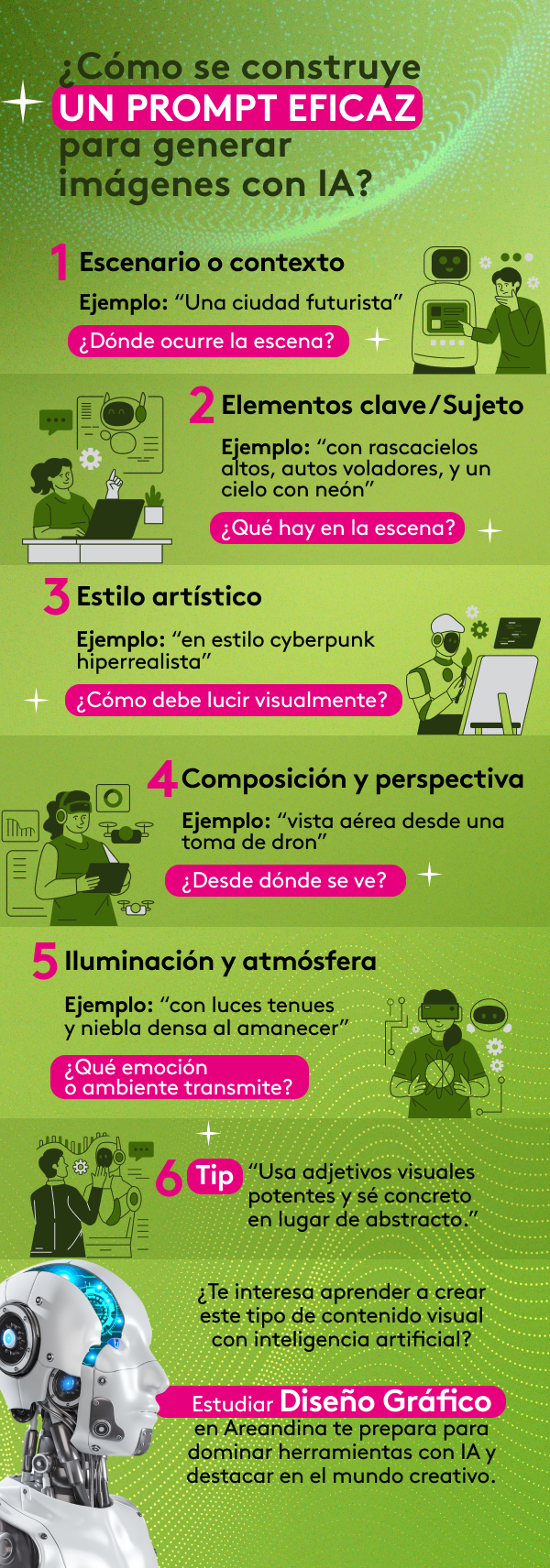 Añade emoción o atmósfera