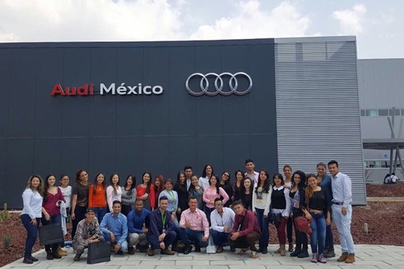 Embajadores Areandinos aprovechan espacios empresariales y académicos en México