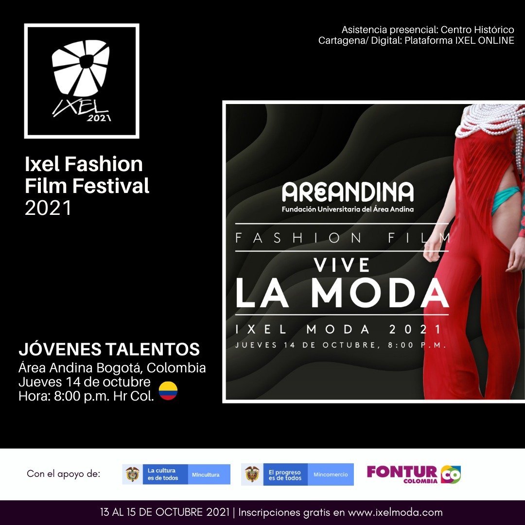 Areandina participa en Ixel Fashion Film Festival 2021