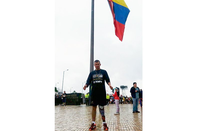Corredor carrera de los heroes Areandina Bogotá