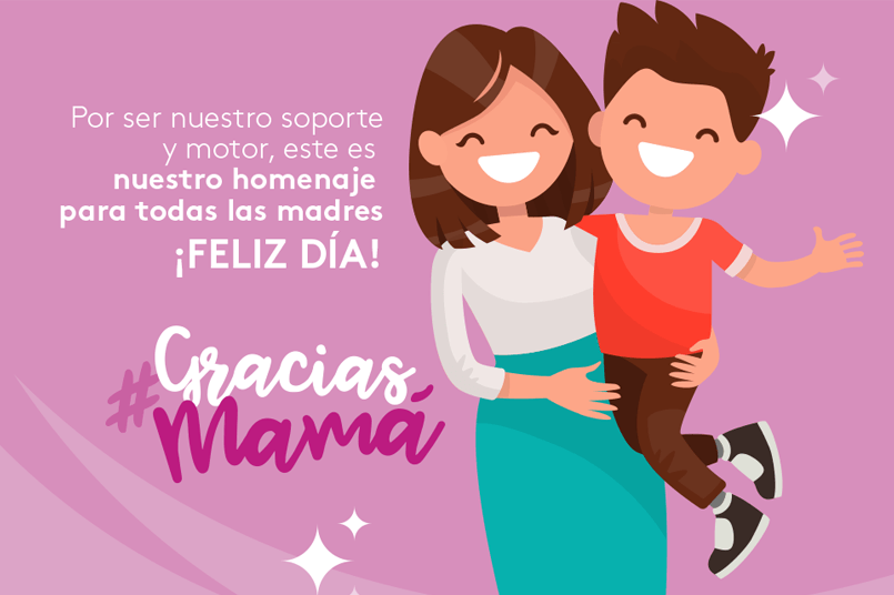 ¡Feliz día de las Madres!