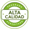 Sello programa Acreditado