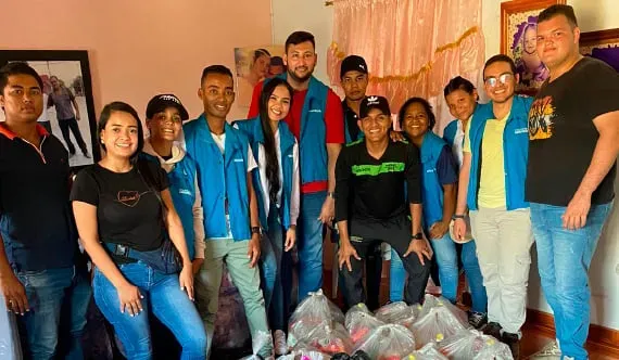 areandina entrego donacion a familias afectadas en pailitas cesar