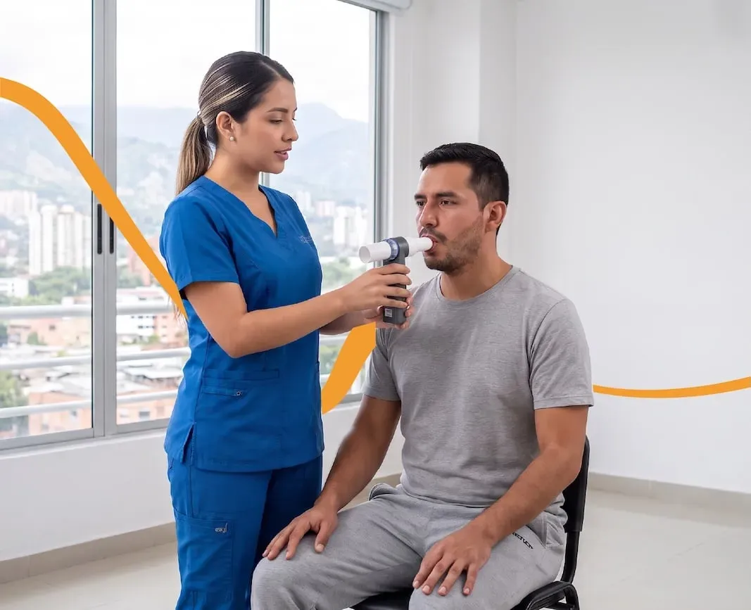 miniatura terapia respiratoria 0